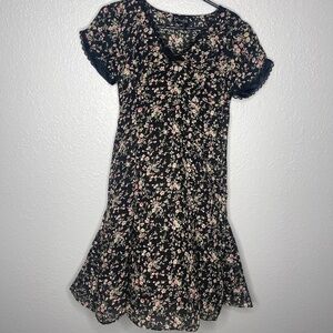 K Studio‎ Floral dress sheer